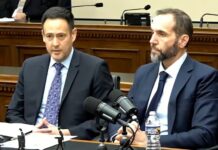 Jack Smith’s deposition: Proof beyond a reasonable doubt Jack Smith sits beside his lawyer to provide deposition.